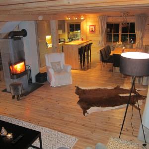 Posezení v ubytování Chalet Sonnberg