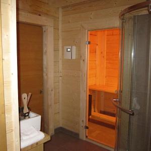 Koupelna v ubytování Chalet Sonnberg