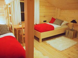 Postel nebo postele na pokoji v ubytování Chalet Sonnberg