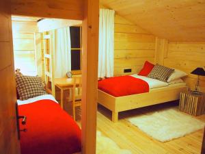 Postel nebo postele na pokoji v ubytování Chalet Sonnberg