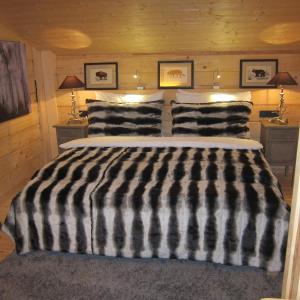Postel nebo postele na pokoji v ubytování Chalet Sonnberg