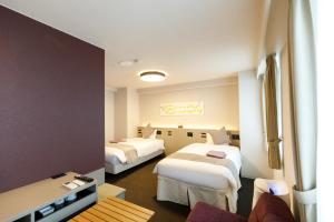 Postel nebo postele na pokoji v ubytování Inuyama Miyako Hotel + 37 fotografií