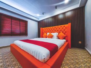 Postel nebo postele na pokoji v ubytování Moly Resort