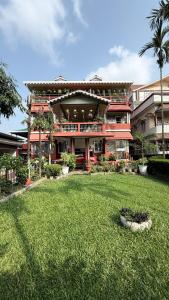 Zahrada ubytování Newa House Homestay