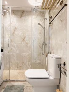 Koupelna v ubytování Calas Blancas