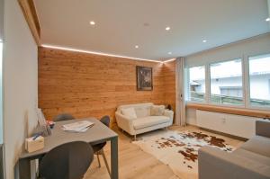 Posezení v ubytování Studio Aosta