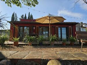 Zahrada ubytování Casina Rossa