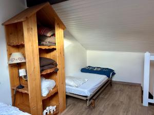 Posteľ alebo postele v izbe v ubytovaní Maison au coeur des Angles