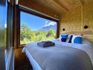 En generel udsigt til bjerge eller udsigt til bjerge taget fra lejligheden