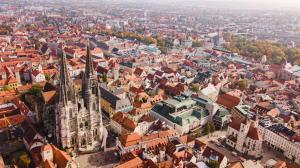 Nespecifikovaný výhled na destinaci Sankt Englmar nebo výhled na město při pohledu z apartmánu
