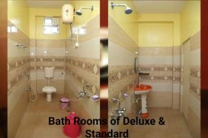 Koupelna v ubytování Amar Aranya Resort & Suruchi Restaurant + 28 fotografií