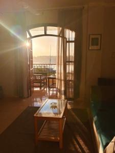 Χώρος καθιστικού στο Luxor Plaza House