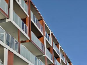 Budova, kde se apartmán nachází