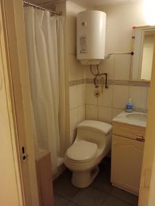 Koupelna v ubytování Artemisa Propiedades