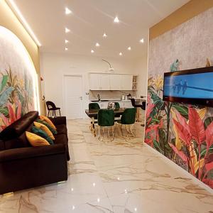 Posezení v ubytování Luxury House Napoli Centro