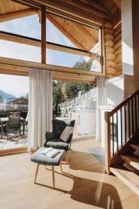 Posezení v ubytování Chalet Zwoasom