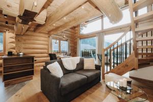 Posezení v ubytování Chalet Zwoasom