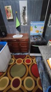 A television and/or entertainment centre at the flowers apartment