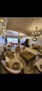 Istumisnurk majutusasutuses Apartment in front of Mansoura University 5 stars