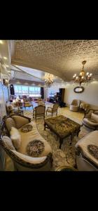 Istumisnurk majutusasutuses Apartment in front of Mansoura University 5 stars
