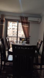 A seating area at the flowers apartment