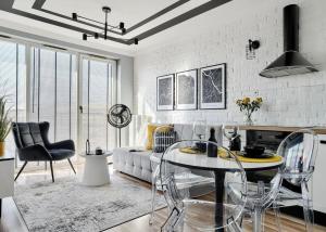 Χώρος καθιστικού στο Apartament SWEET HOME