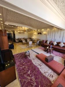 Istumisnurk majutusasutuses Apartment in front of Mansoura University 5 stars