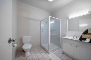 Koupelna v ubytování Woolgoolga Coast Motel
