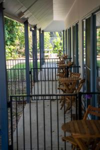 Balkón nebo terasa v ubytování Woolgoolga Coast Motel