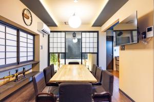 Kuchyň nebo kuchyňský kout v ubytování Asakura Ninja House Tokyostoryhotel, Tokyo Skytree