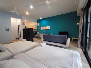 Ένα ή περισσότερα κρεβάτια σε δωμάτιο στο Cosy Studio Midhill Genting Highlands Free WiFi +45 φωτογραφίες