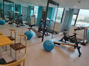 Palestra o centro fitness di Echarm Hotel Changsha Foreign Economics Institute Branch