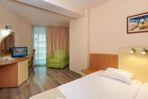 Postel nebo postele na pokoji v ubytování Diamond Hotel - All Inclusive