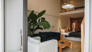 Ruang duduk di Guizhou Kaili Leli Designer Hotel