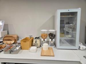 Köök või kööginurk majutusasutuses Hotel Leo Changwon Central Branch