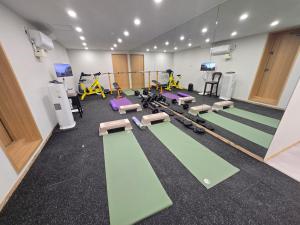 Spordikeskus ja/või sportimisvõimalused majutusasutuses Hotel Leo Changwon Central Branch