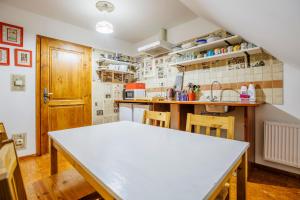 Dapur atau dapur kecil di Ubytování Lipka +2 gambar