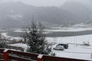 
Pensiunea Alpina iarna

