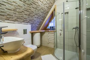 Phòng tắm tại Apartamenty Tatra View Zakopane