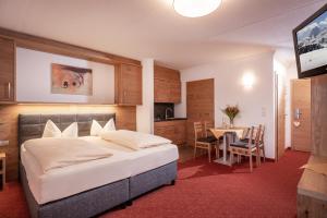 Voodi või voodid majutusasutuse Hotel Kroneck toas