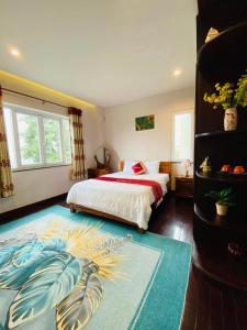 Postel nebo postele na pokoji v ubytování Ngọc Phương Anh Homestay Huế