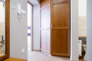 Kúpeľňa v ubytovaní Victus Apartamenty, Apartament Harmony