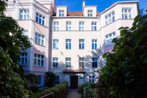 Budova, v ktorej sa apartmán nachádza