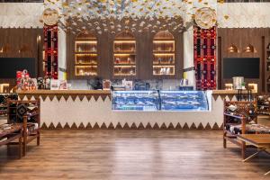 Lounge atau bar di Alayam Elite Hotel