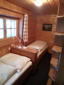 Postel nebo postele na pokoji v ubytování Waldfrieden