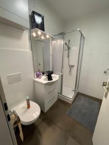 Kúpeľňa v ubytovaní Ferienwohnung Franz