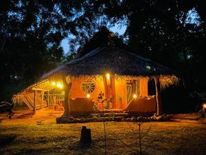Zahrada ubytování Glimra eco lodge