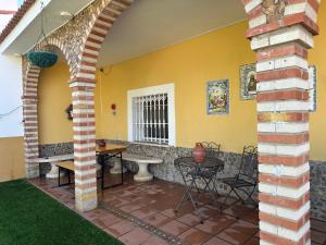Balkón nebo terasa v ubytování Casa Rural El Limonero