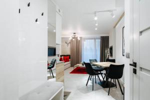 Posedenie v ubytovaní GórSKI Przystanek Apartament Satoła 2