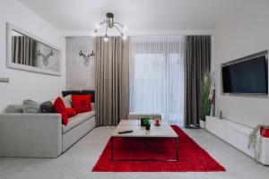 Posedenie v ubytovaní GórSKI Przystanek Apartament Satoła 2